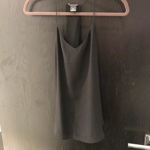 Club Monaco Tops - Black club Monaco silk cami size M. Worn 2x. Club Monaco Tops - Black club Monaco silk cami size M. Worn 2x.